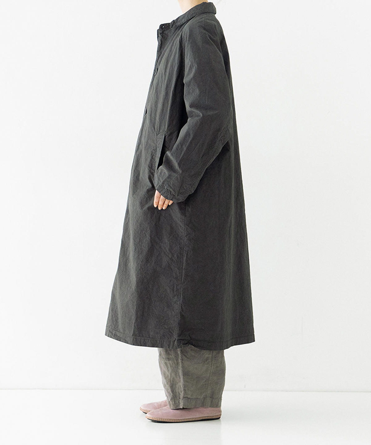 confect スーピマコットンステンカラーコート nestrobe CONFECT