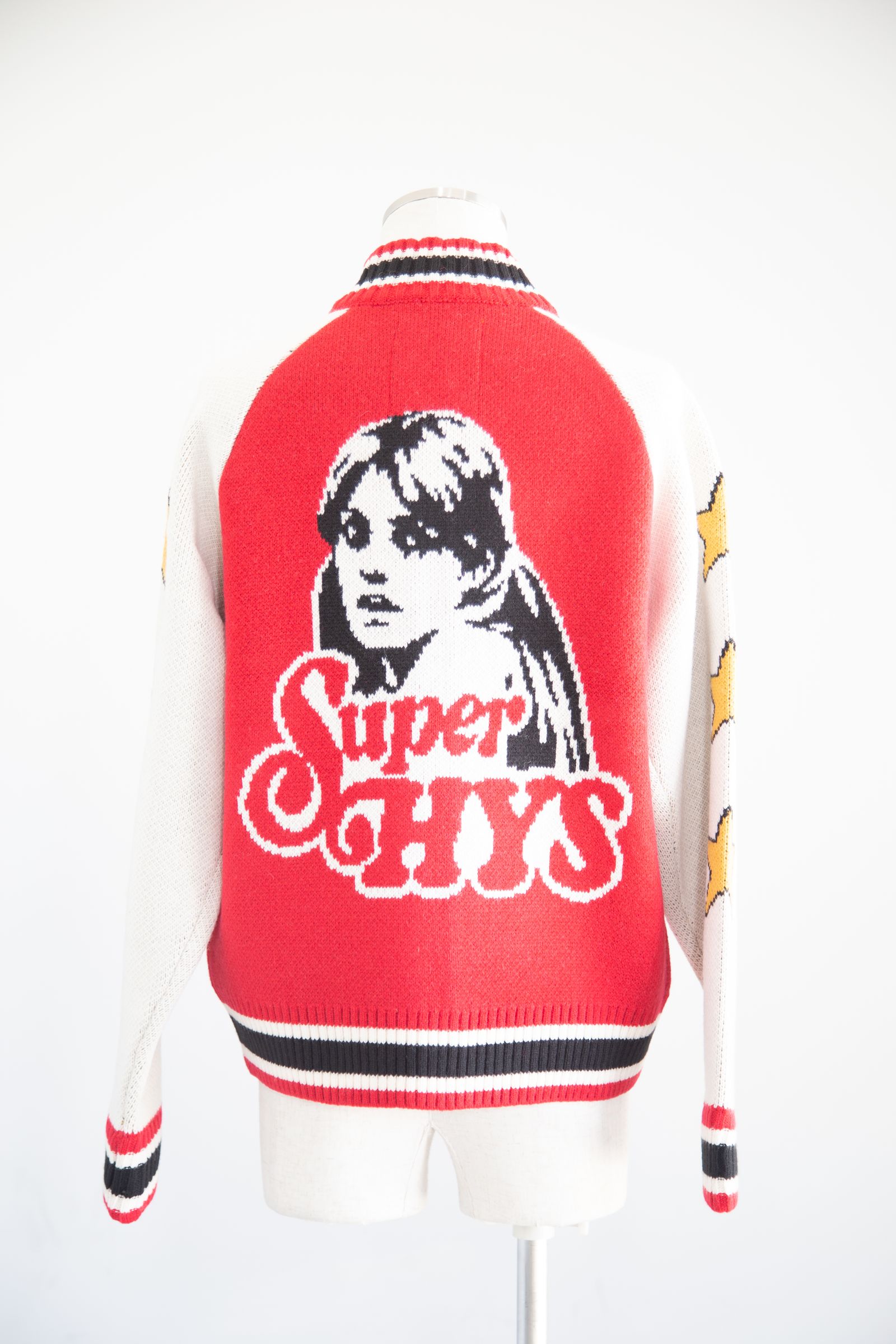 HYSTERIC GLAMOUR - SUPER HYSジャカード オーバーサイズジャンパー