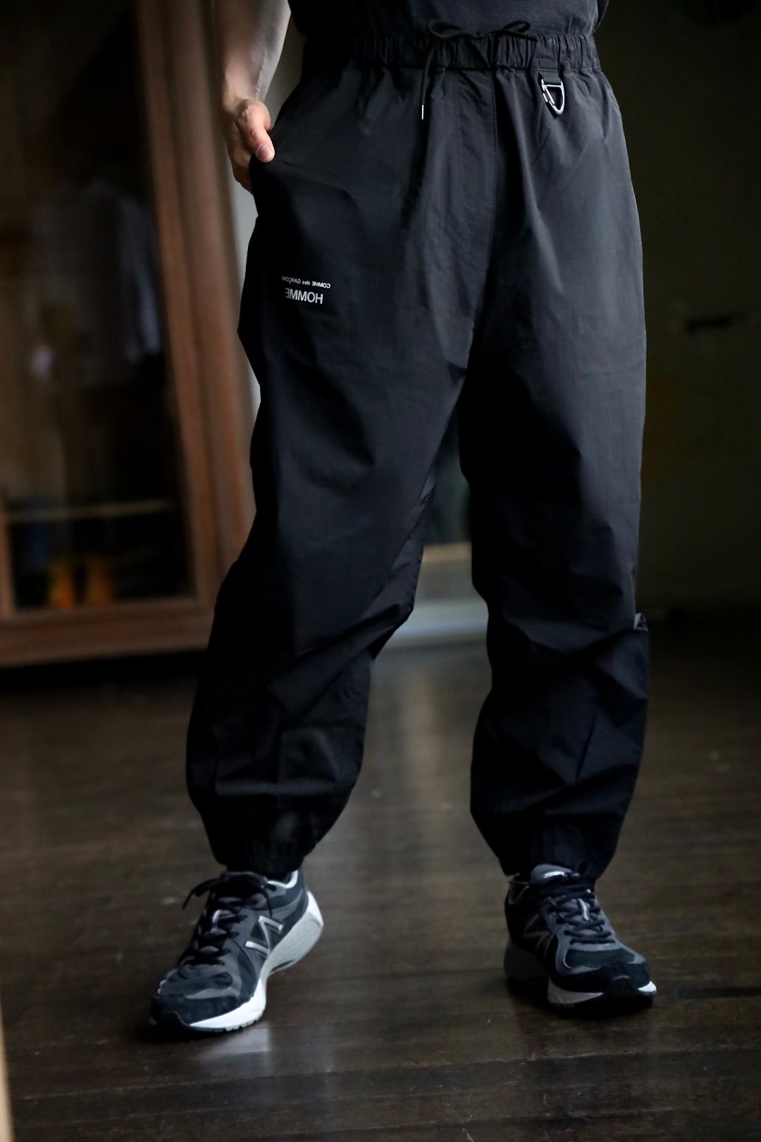 BLACKCOMMEdesGARCONS ドーナツパンツ 希少 BLACKCOMMEdesGARCONS