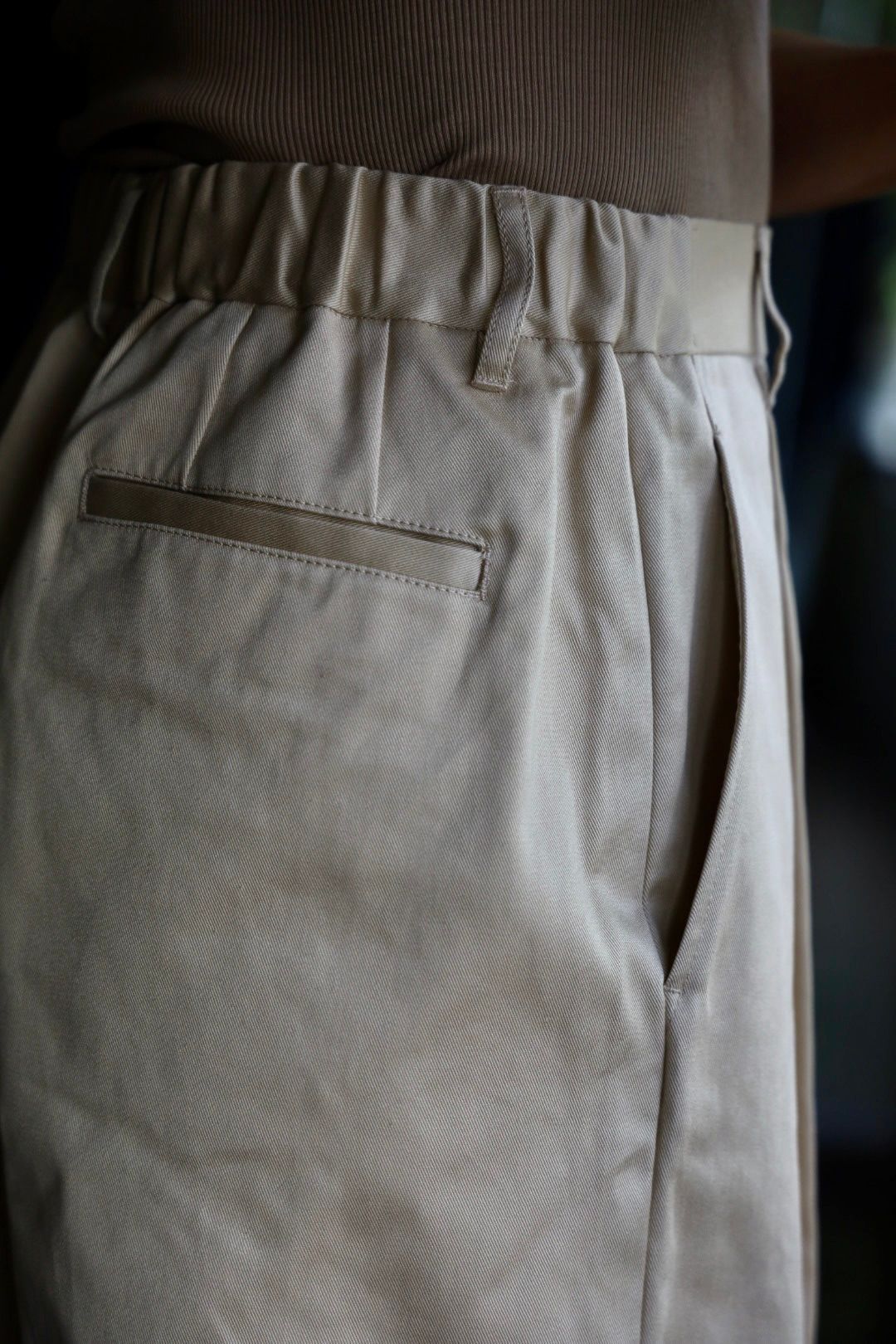 Graphpaper Westpoint Chino Wide Straight Trousersスタイル | 7032