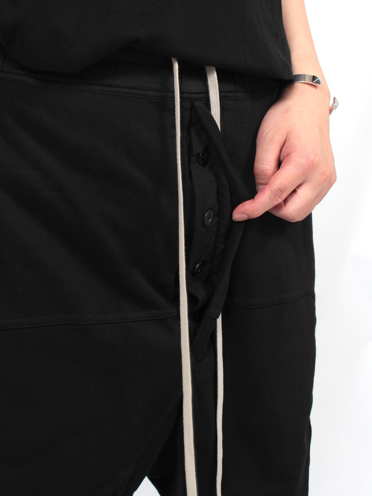 RICK OWENS DRKSHDW - 【25SS】プリズナー ドローストリング サルエル