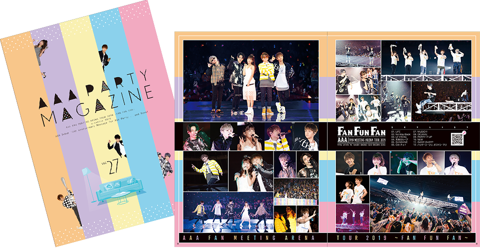 AAA 15年分の「ありがとう」を込めてthanx AAA lot