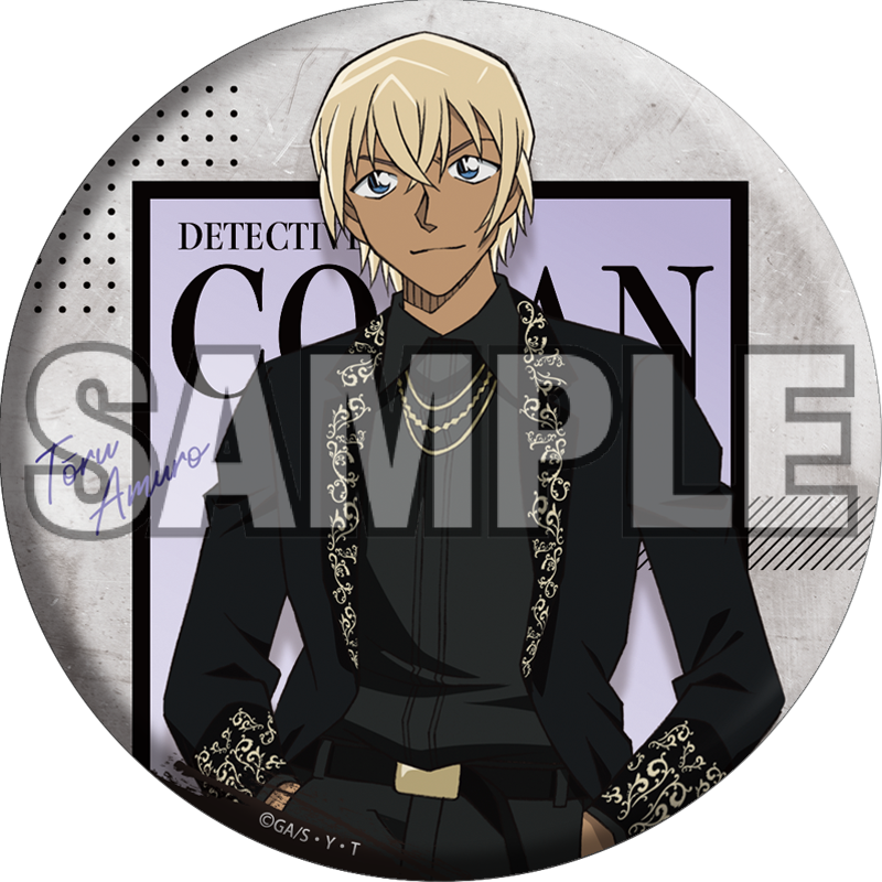 名探偵コナン 純黒の悪夢 缶バッジ 安室透 バーボン A.Bセット 名探偵