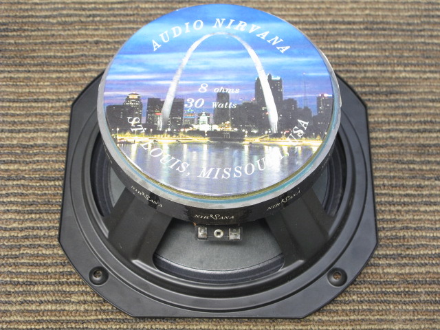 Audio Nirvana super 8 フルレンジスピーカー 2個目 Audio Nirvana