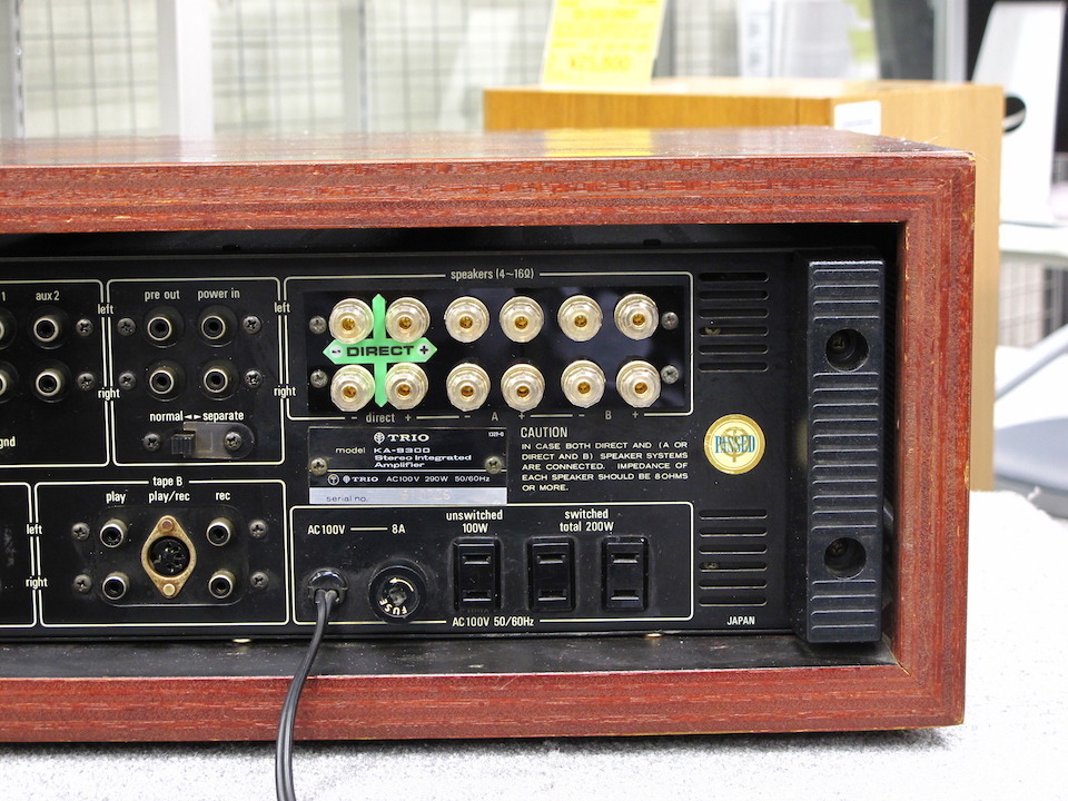ジャンク TRIO/トリオ☆プリメインアンプ☆KA-9300 管N20789