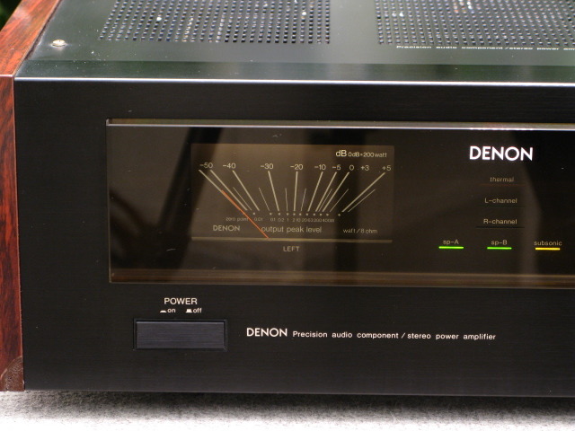 POA-1500 DENON - 中古オーディオ 高価買取・販売 ハイファイ堂