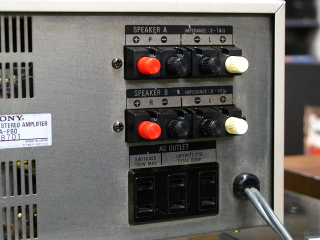 TA-F60 SONY - 中古オーディオ 高価買取・販売 ハイファイ堂