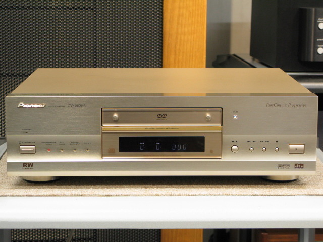 パイオニア DV-S838A DVD/CD プレーヤー CDデッキ パイオニア DV-S838A