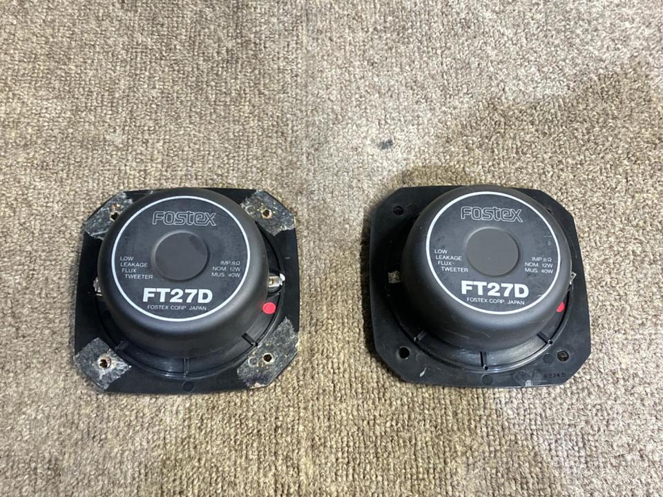 Yahoo!オークション - FOSTEX FT27D ツイーター ペア