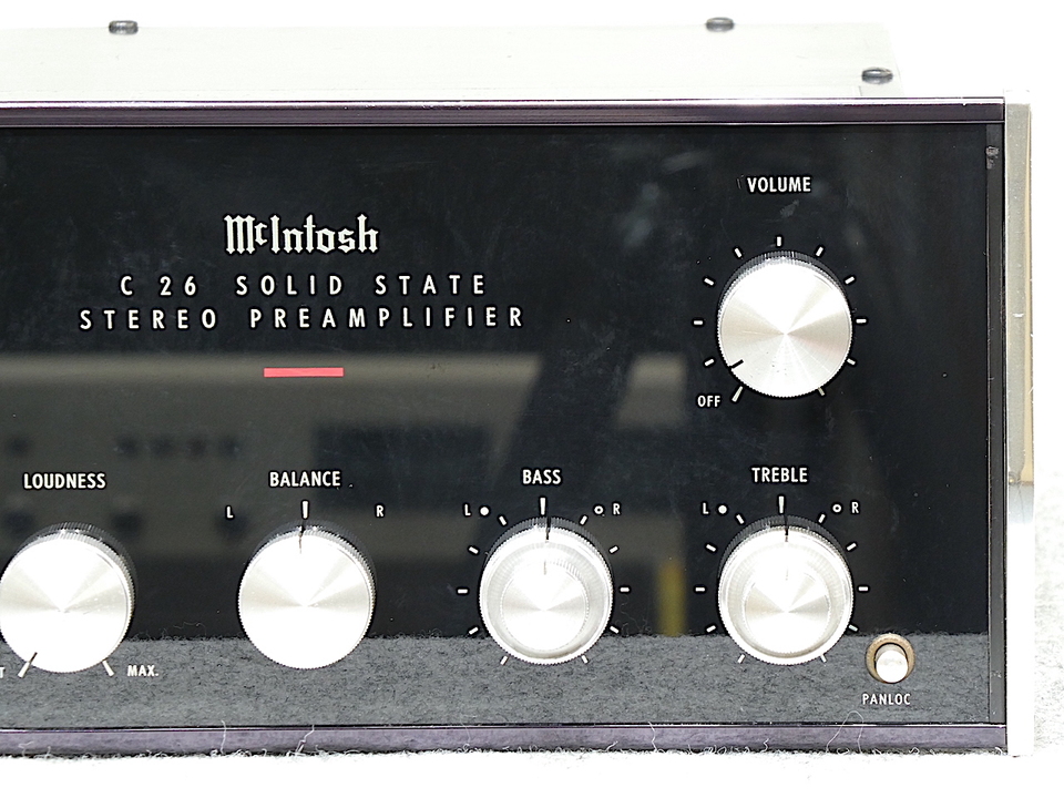 McIntosh マッキントッシュ C26 プリアンプ 最終値下げ 2026年最新
