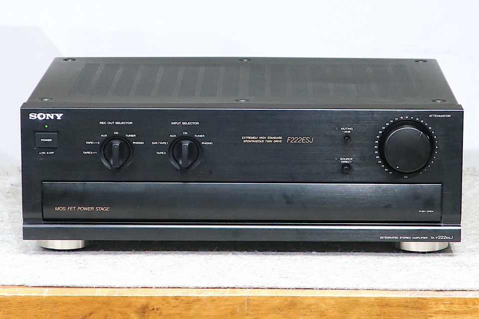動作確認済】SONY TA-F222ESJ オーディオアンプ 動作確認済】SONY TA