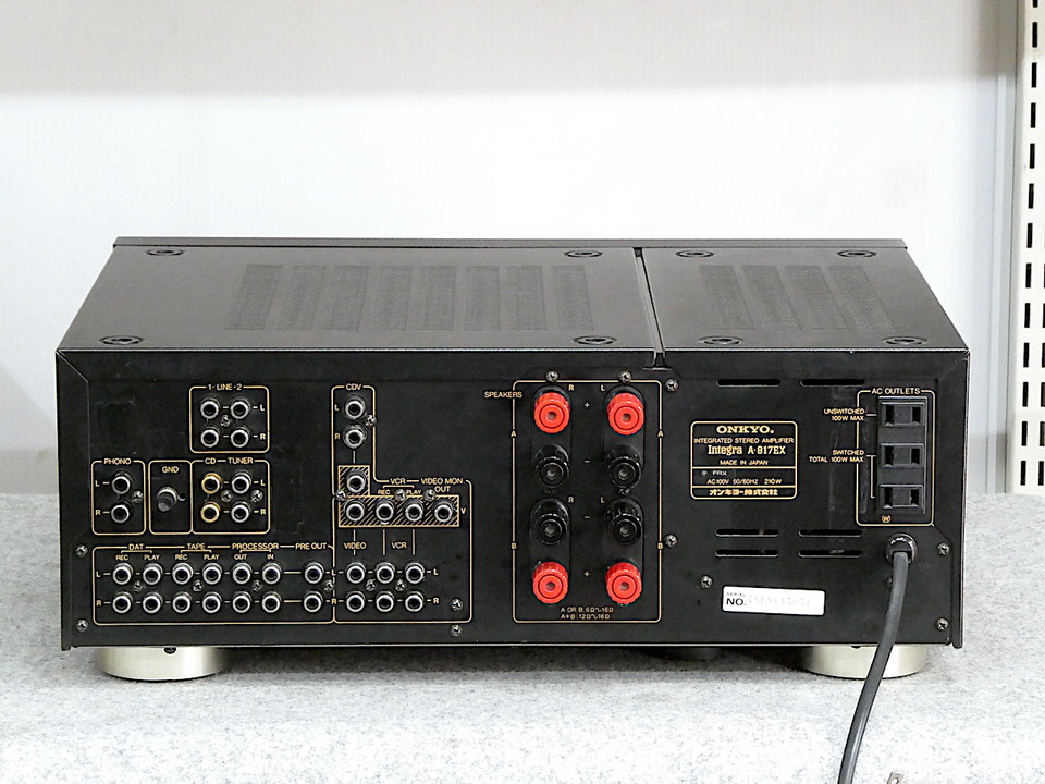 ONKYO オンキョー プリメインアンプ Integra A-917 動作品 非常に良い