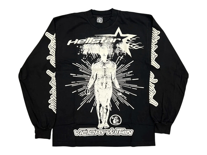 Hellstar Overseas Inner Star L/S T-shirt Black メンズ - FW23 - JP