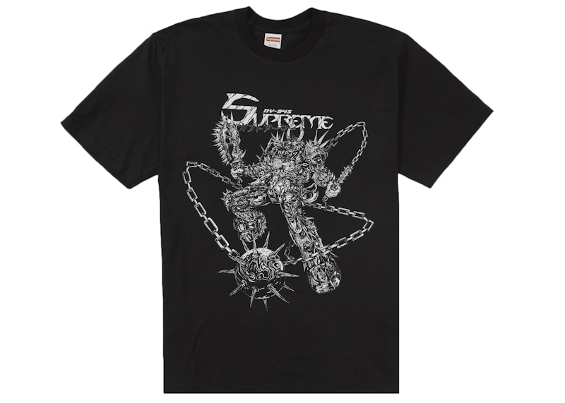 Supreme Spikes Tee Black Men's - FW21 - US