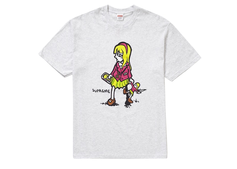 Supreme Suzie Switchblade Tee Ash Grey Men's - SS19 - US