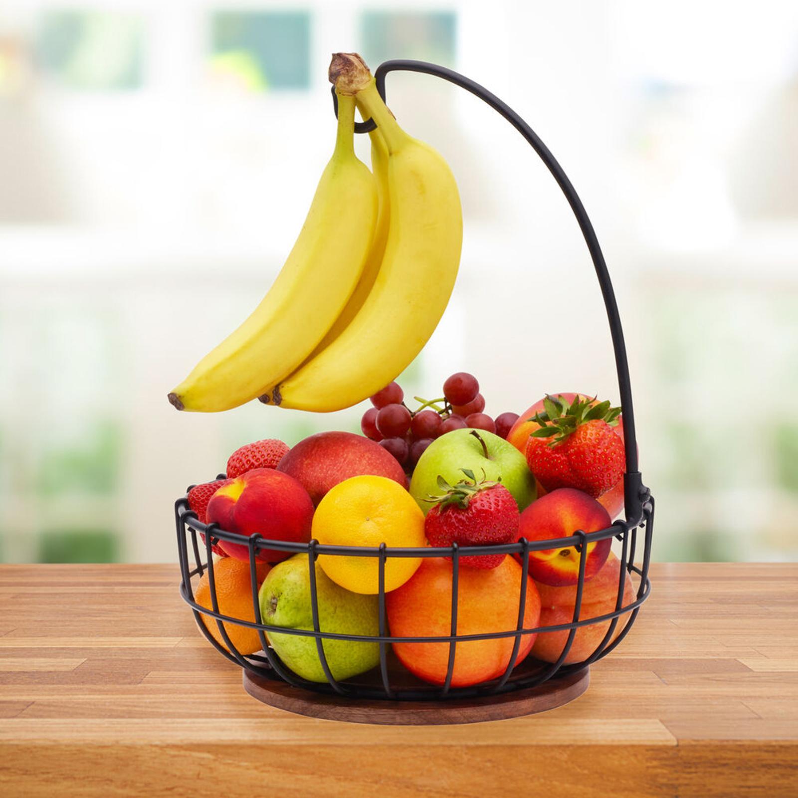 Pfaltzgraff, Anvil Cage Fruit Basket with Banana Hook | Zola