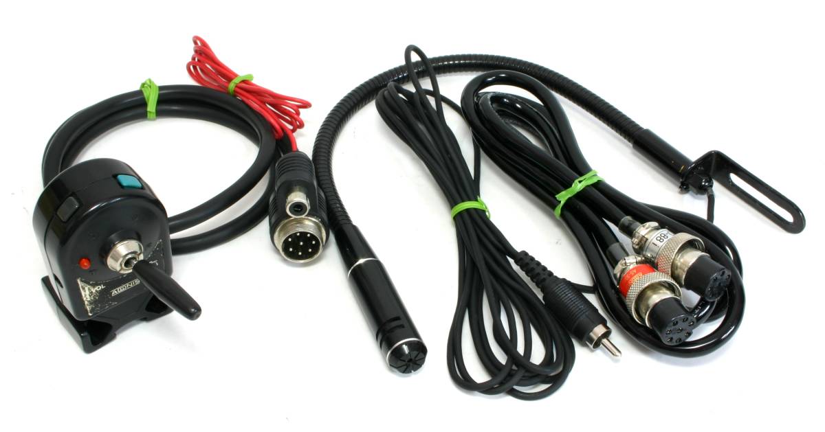 ADONIS】FX-5 フレキシブル型モービルマイクロホン ADONIS FX-5 & P-8i