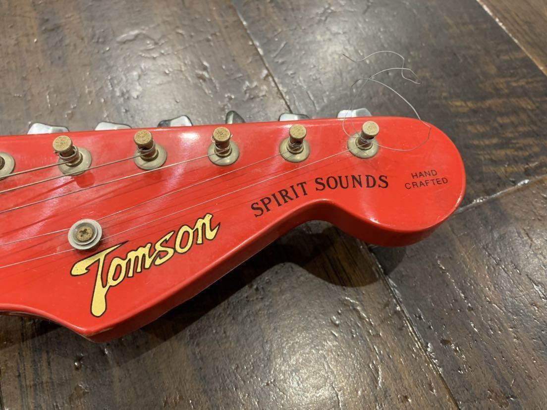 Tomson エレキギター オレンジ・レッドグラデーション最終値下げ