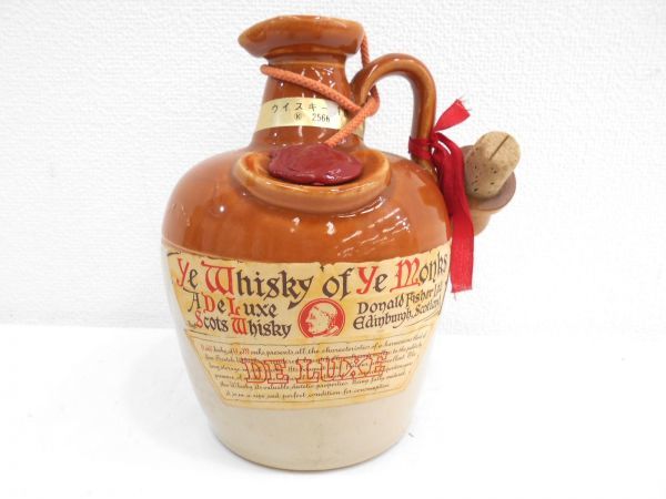 イモンクス ウイスキー＊（Ye Monks De Luxe ） 未開栓 未開栓