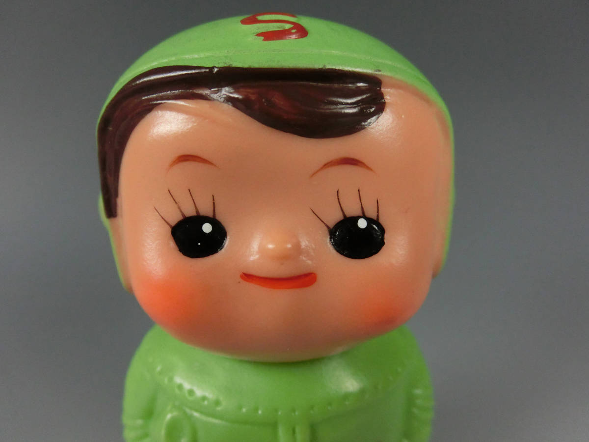 阡》企業物 ソフビ 人形 貯金箱 しがぎんこう 滋賀銀行 しがちゃん