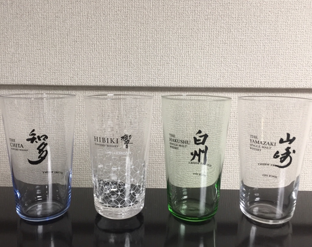 新品】サントリー響、白州、山崎ハイボールグラス各3個計9個セット響