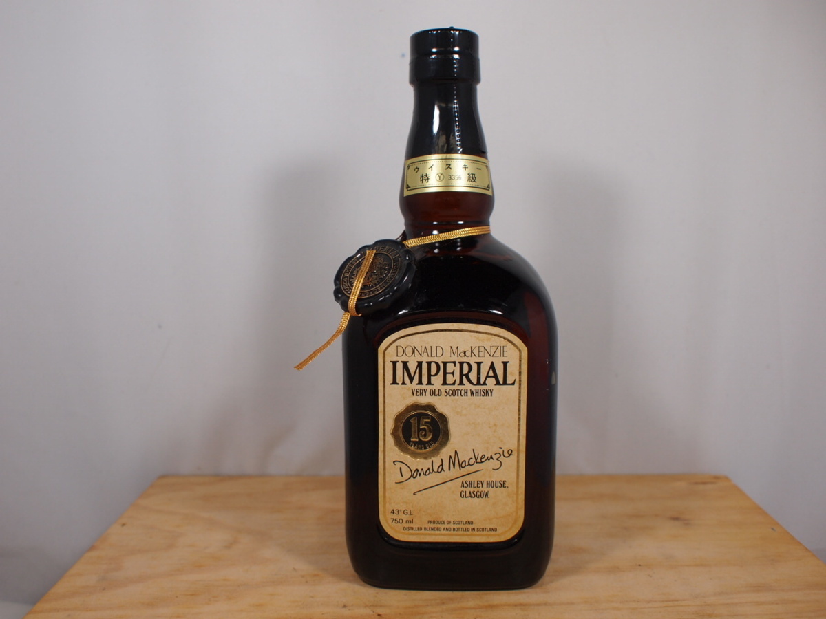 古酒 DONALD MacKENZIE IMPERIAL ドナルド マッケンジー インペリアル