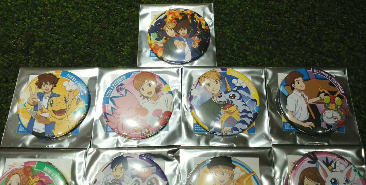 デジモンアドベンチャー LAST EVOLUTION 絆 ドでか缶バッジ コンプ