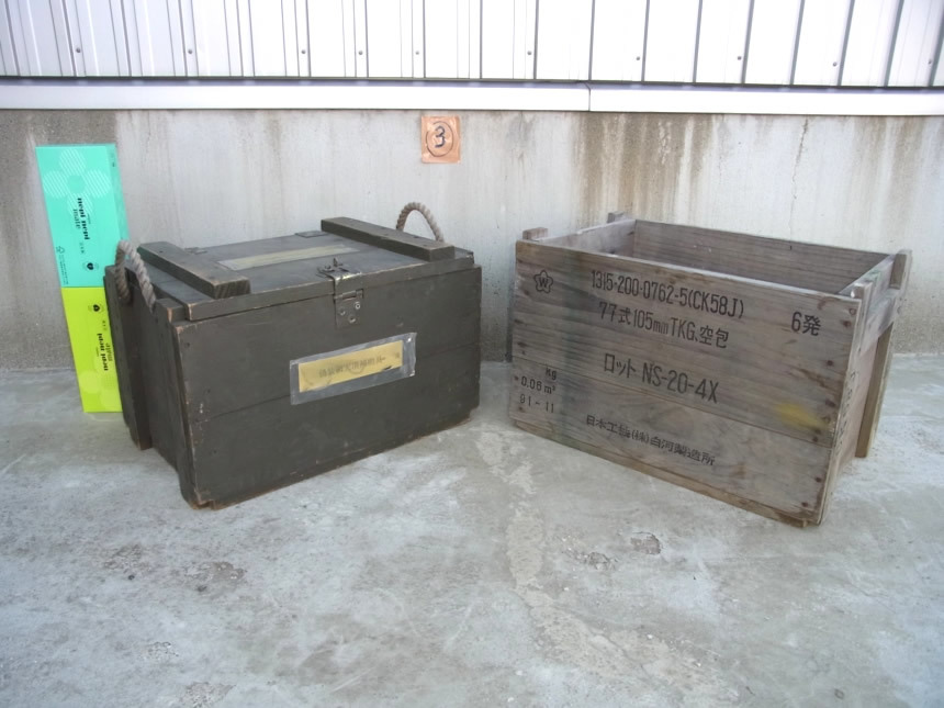 自衛隊 弾薬箱 海上自衛隊 弾薬箱 木箱 空箱