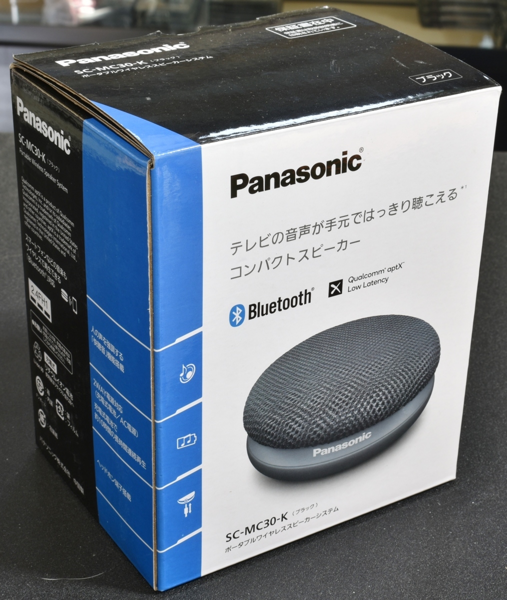 Panasonic SC-MC30-K ブラック ポータブルワイヤレススピーカー