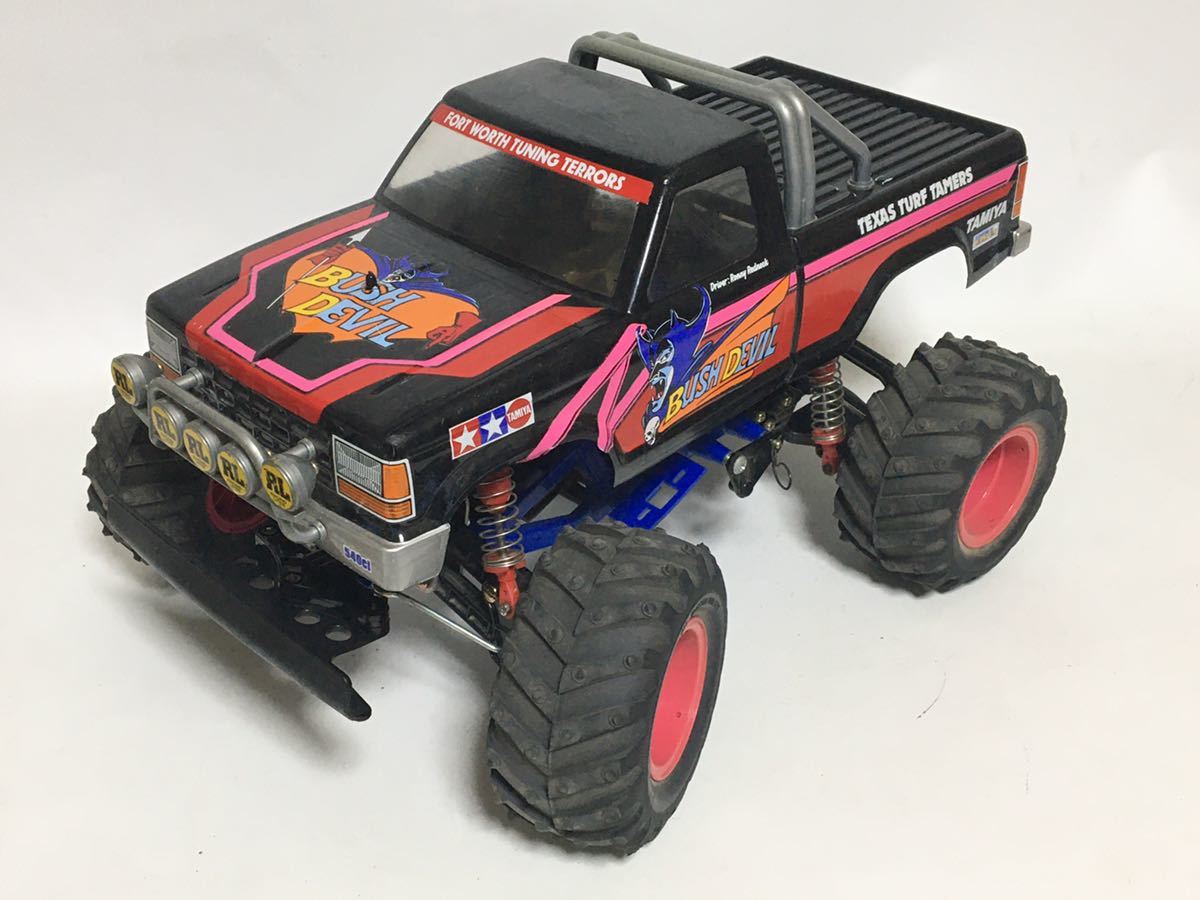 ヴィンテージ 当時モノ 初版品 タミヤ RC 1/10 ブッシュデビル 良状態