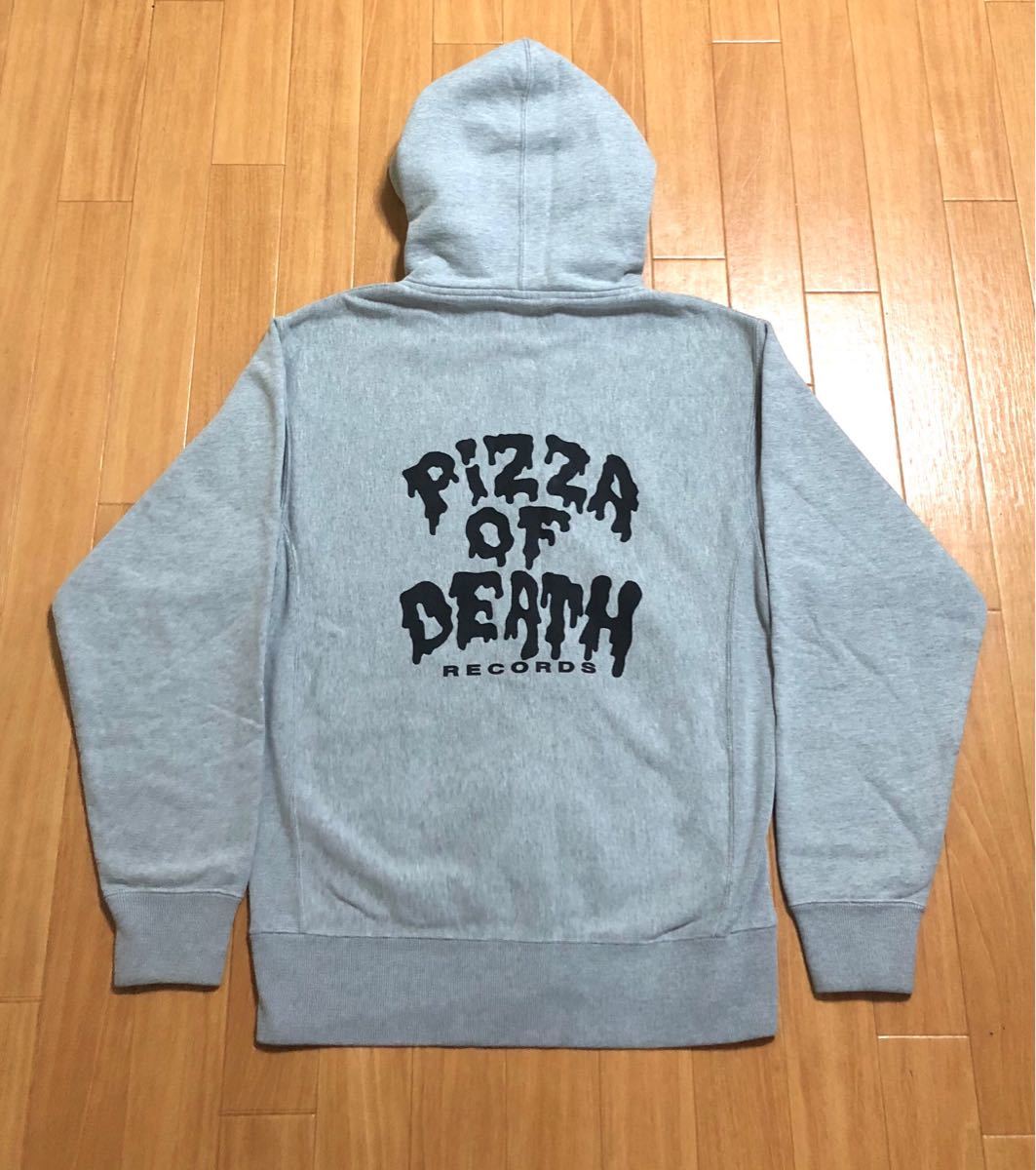 L ブラック PIZZA OF DEATH ZIP HOODIE ピザ パーカー ☆新品未使用 L
