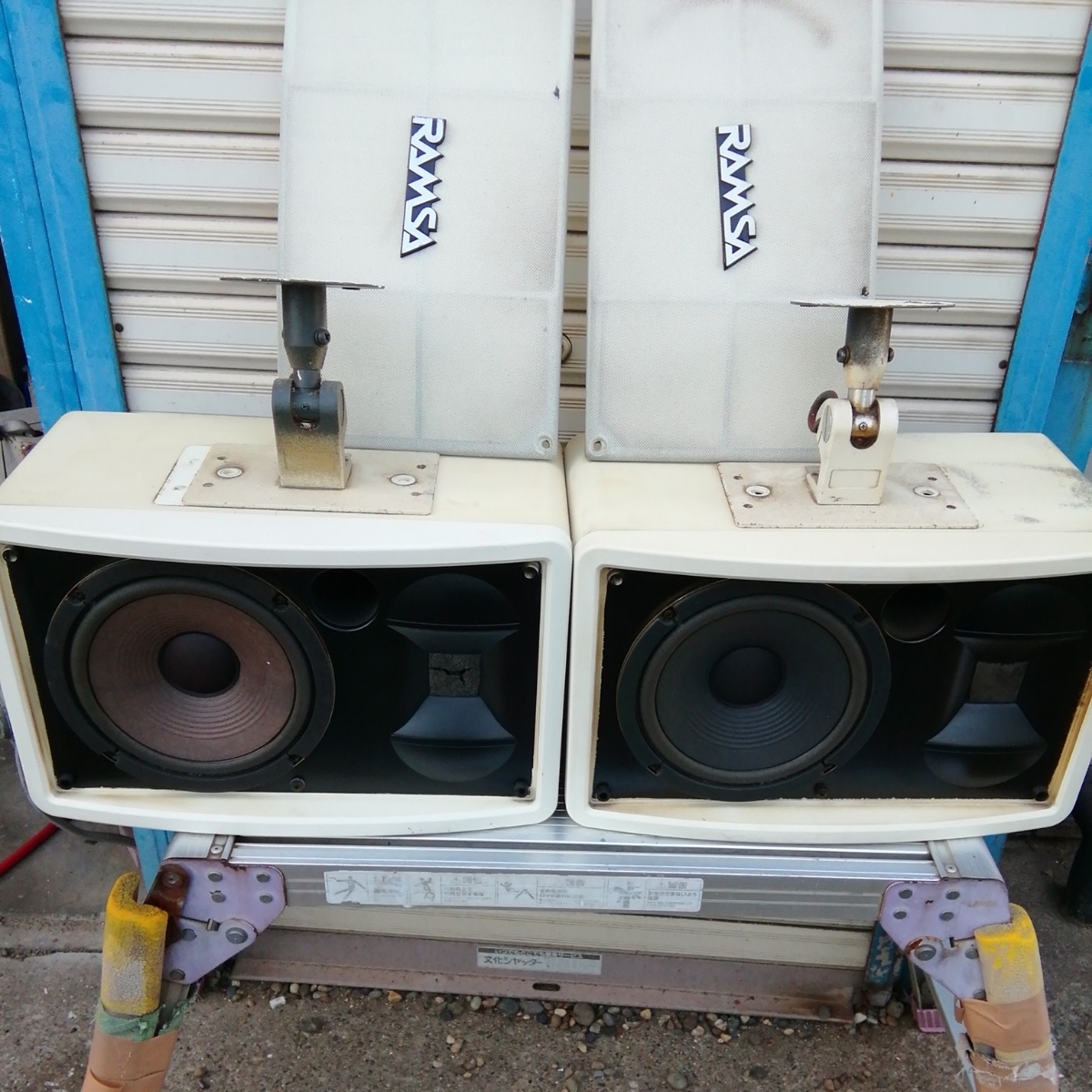 RAMSA スピーカー 2個セット RAMSA 2個セット ラムサ PA 松下