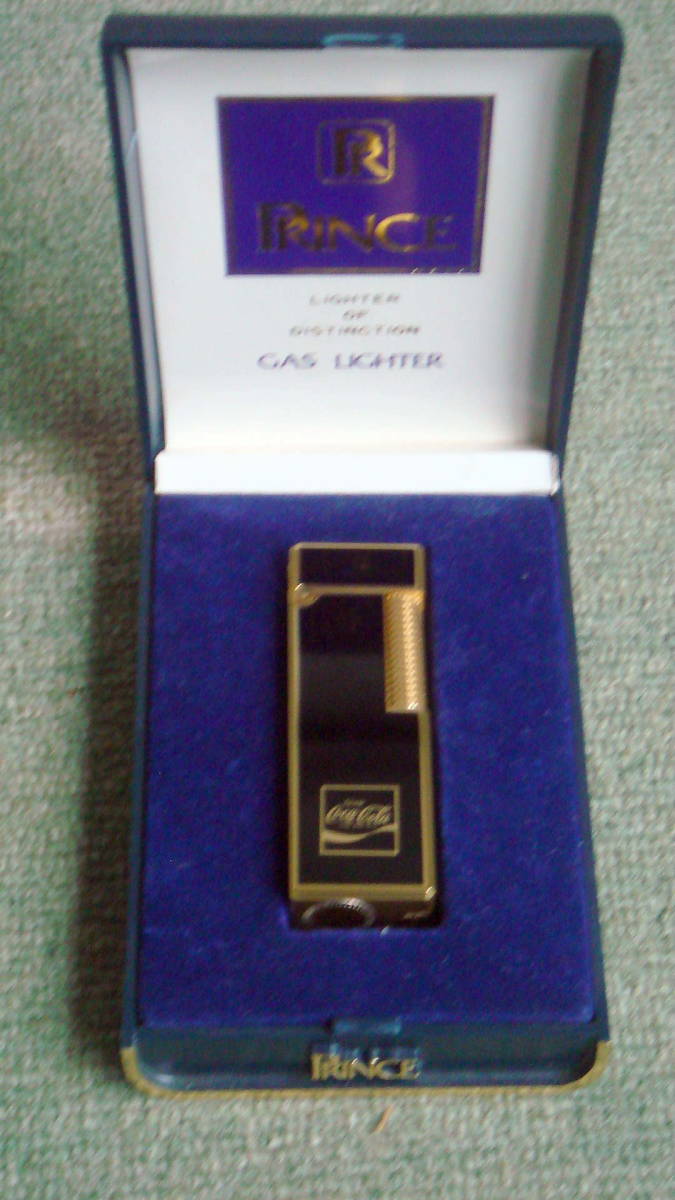 稀少】PRINCE ビンテージ コカコーラ ガスライター（Coca-Cola