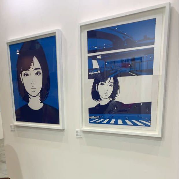 kyne激レア立体作品】KYNE Untitled SAI シルクスクリーン kyne激レア