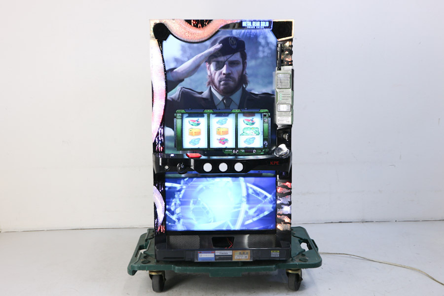 実機 パチスロ メタルギアソリッド スネークイーター◇コイン不要機付◇