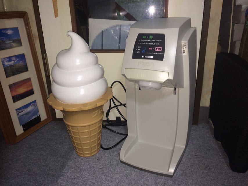 LOTTE ソフトクリーム 手動式マシン SS-2 SS手動式抽出機 LOTTE ソフト