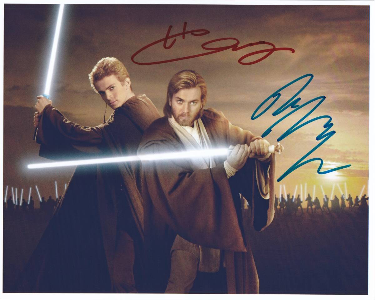 ユアン マクレガー 直筆サイン