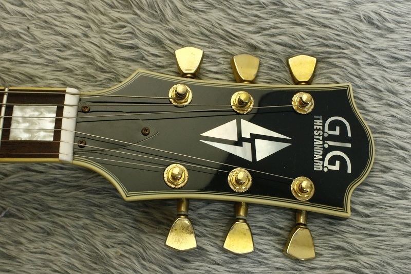 GIG THE STANDARDレスポールカスタム タイプ エレキギター 黒 ギター