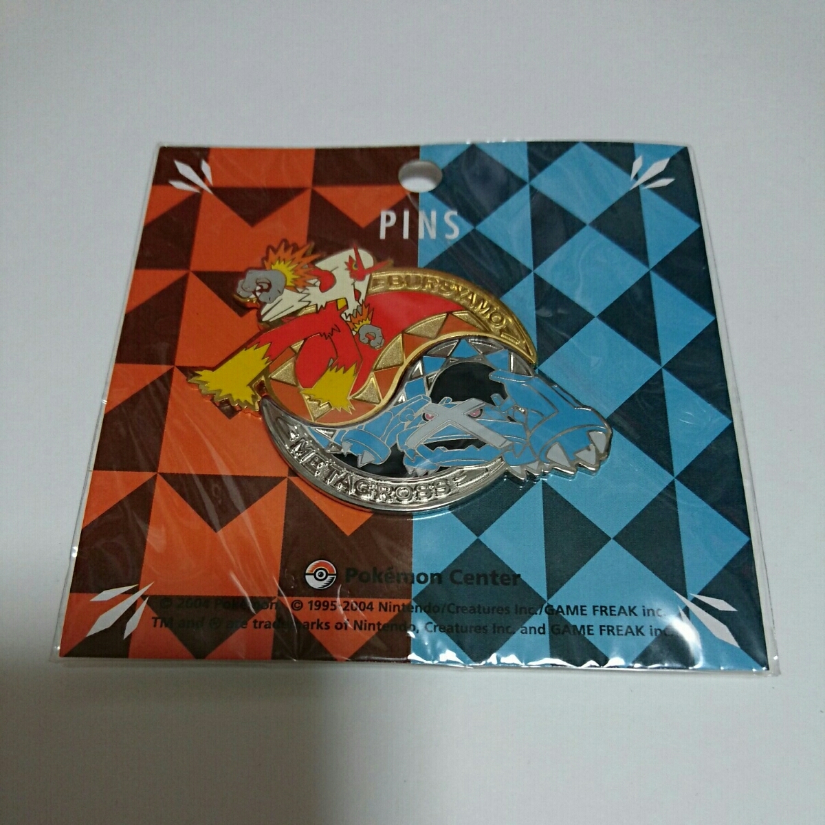 希少 ポケモンセンター 限定 バシャーモ メタグロス ピンズ ピンバッジ