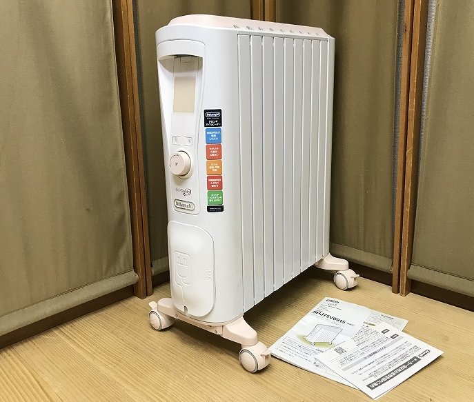 デロンギオイルヒーター TDD0915W ① DeLonghi デロンギ オイル