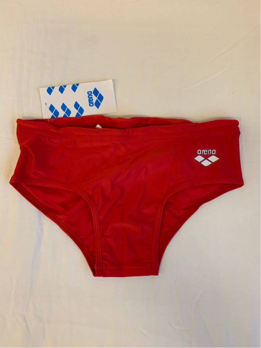 arena 競泳水着 ブーメラン 競パン 赤
