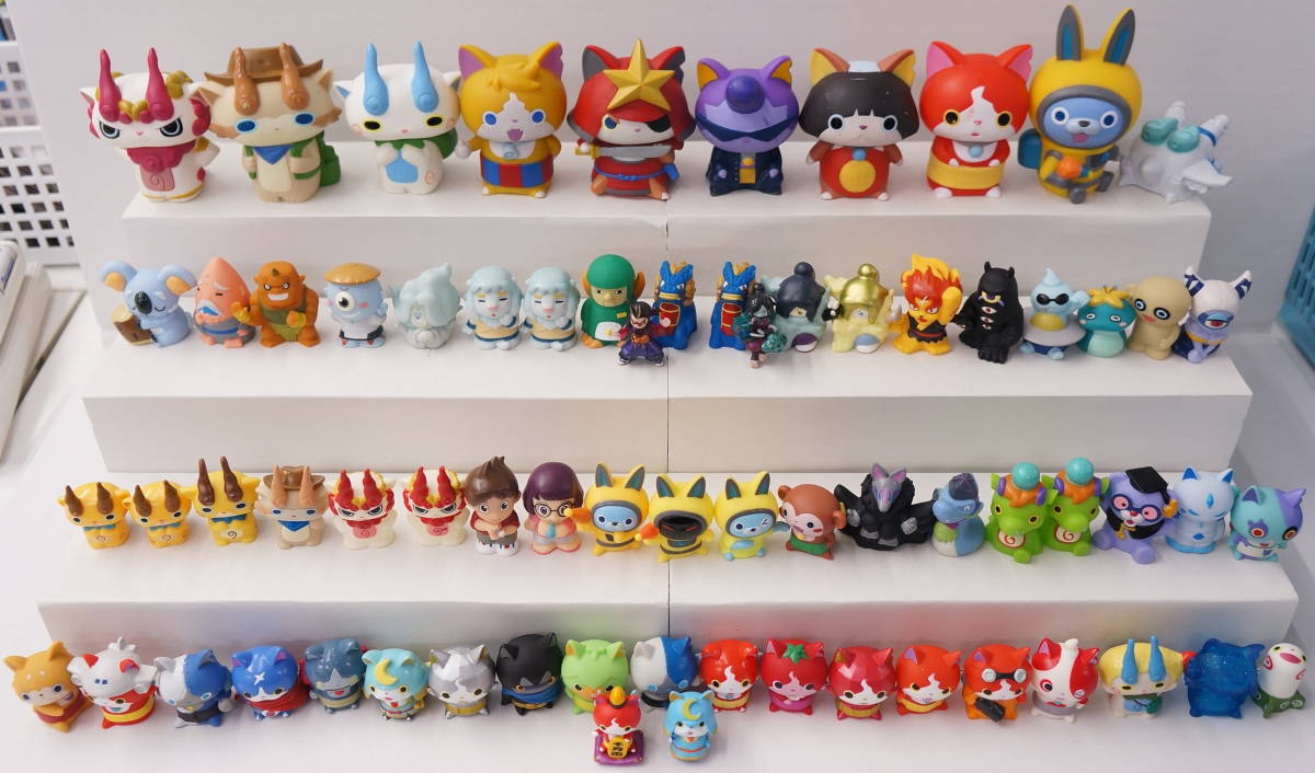 妖怪ウォッチ フィギュア ソフビ 指人形 13体セット