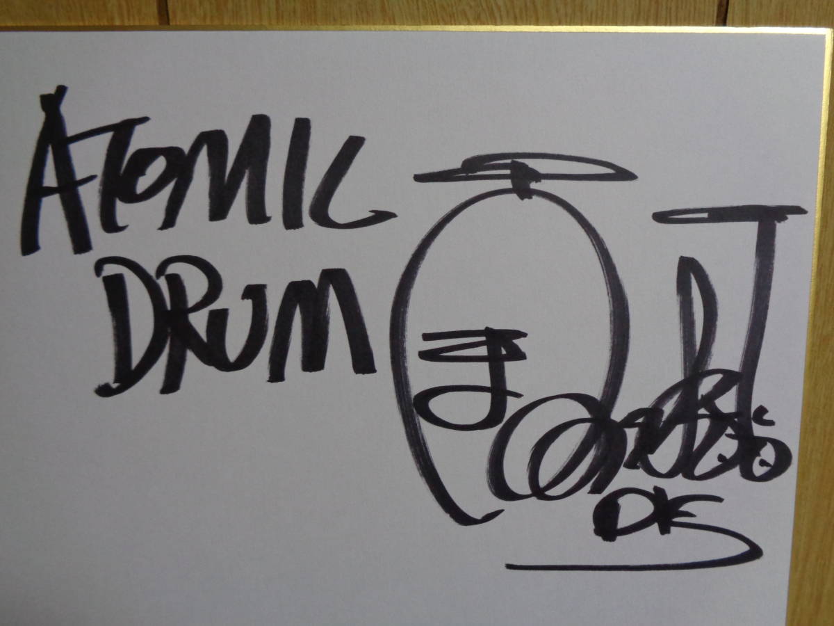 まーさん専用]BOØWY 直筆サイン色紙 まーさん専用]BOØWY 直筆サイン色紙