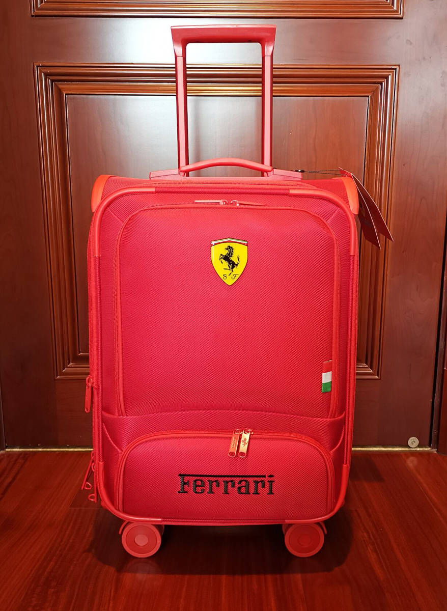 希少品】Ferrari フェラーリ スーツケース キャリーケース ブラック