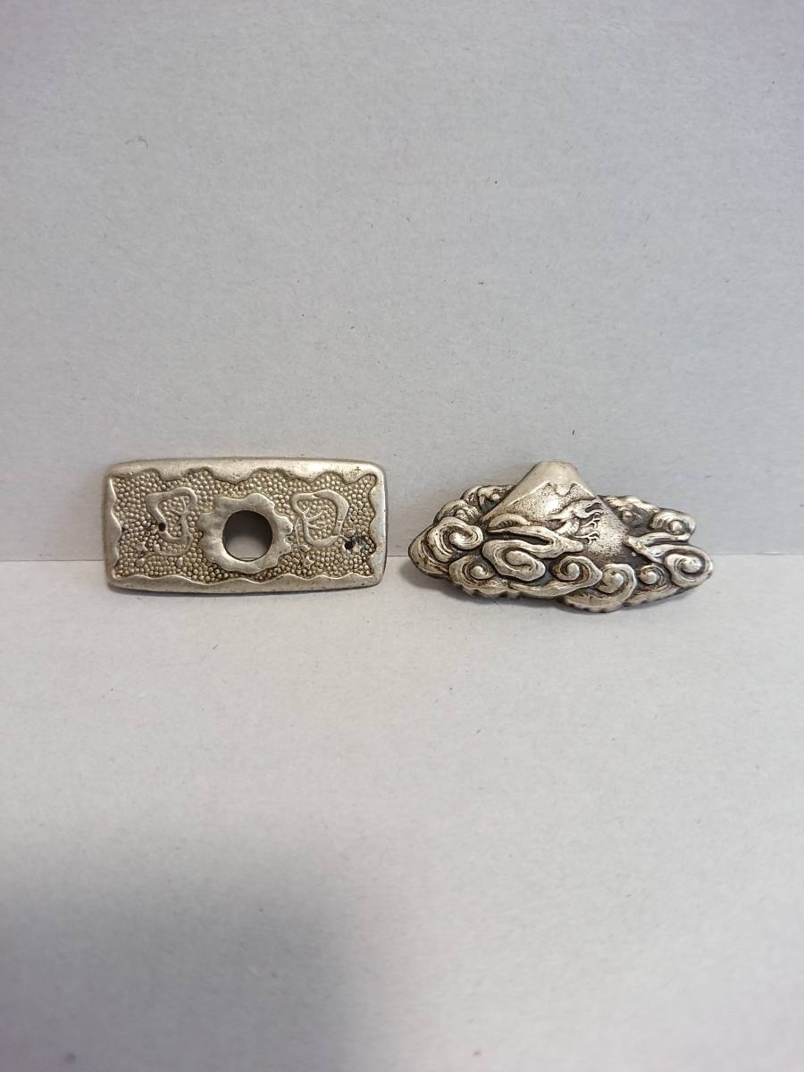 目貫 煙草入れ金具 前金具 帯留 カフス 刀装具 煙草入れ まとめて オ10