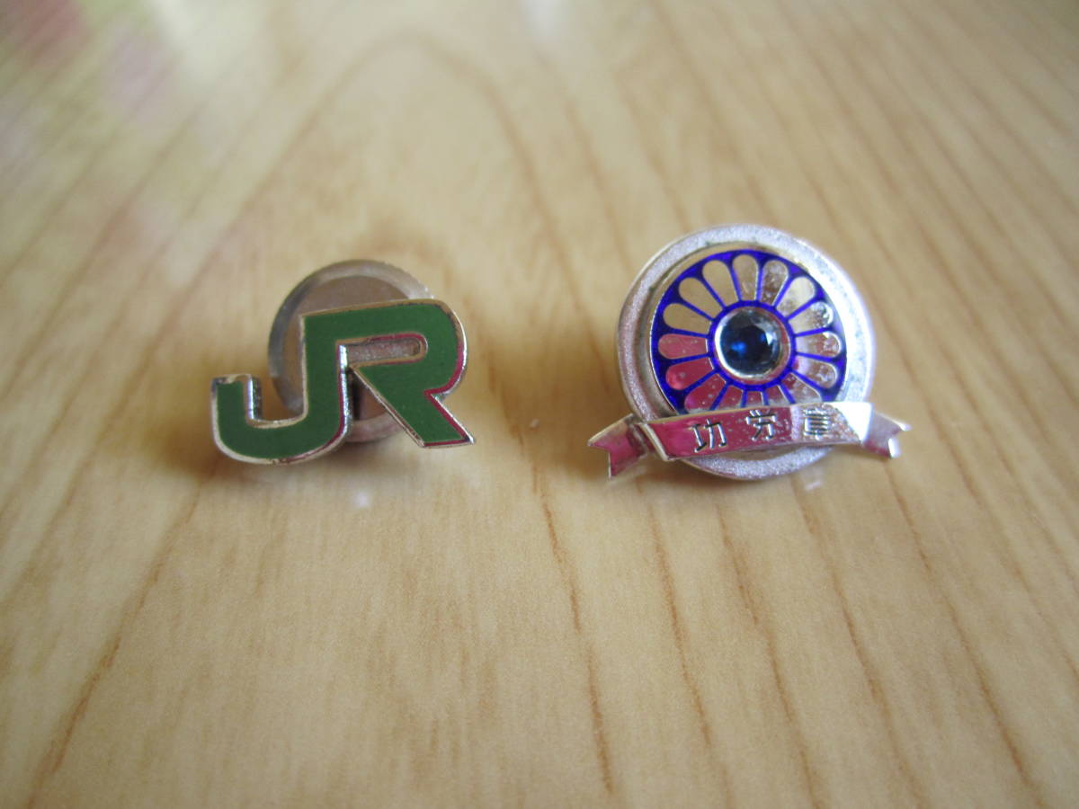 JR 西日本 社章 バッチ バッジ JR西日本 社章 襟章 ピンバッジ 純銀