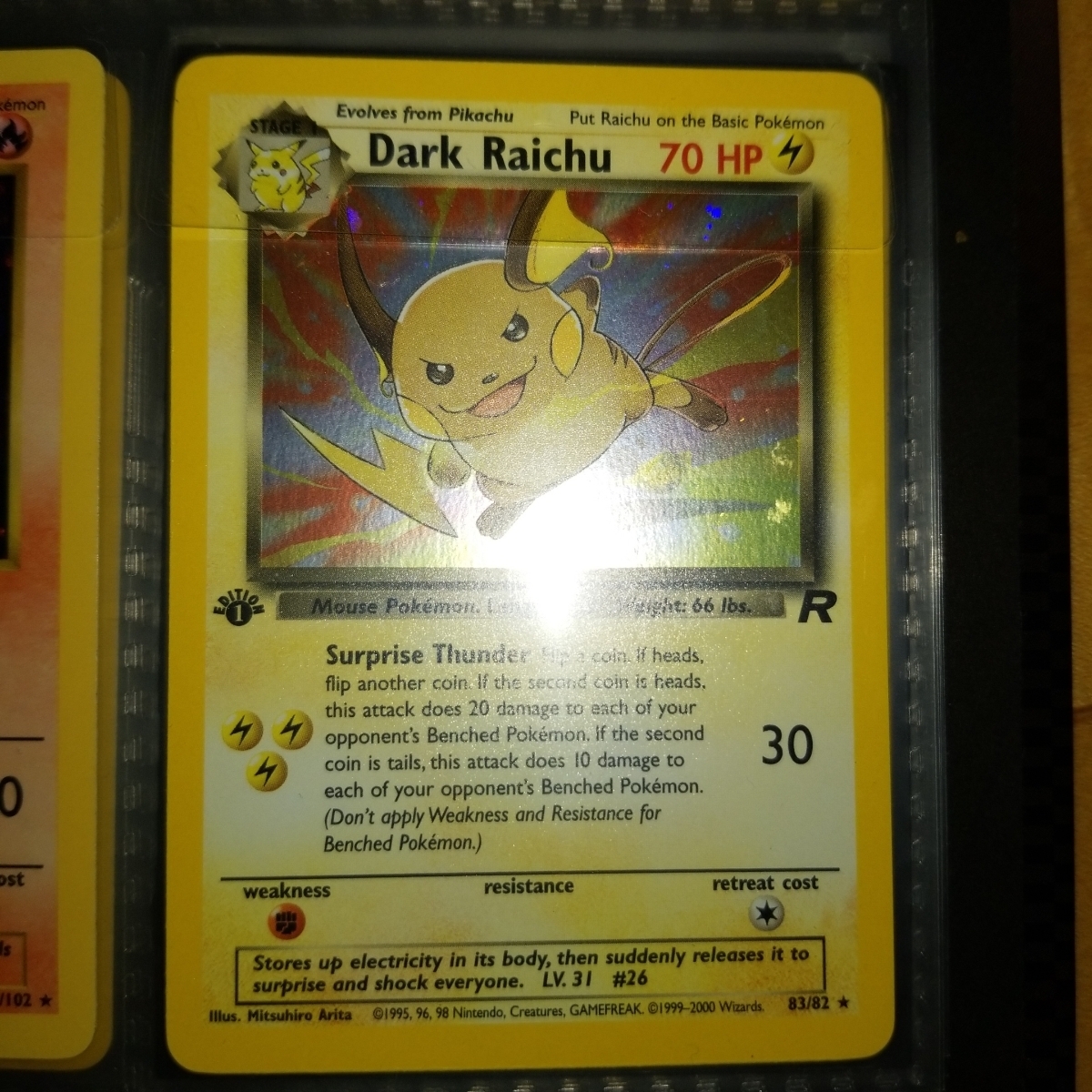 ポケモンカード ポケカ レジェコレ リバホロ 英語 ライチュウ ポケモン