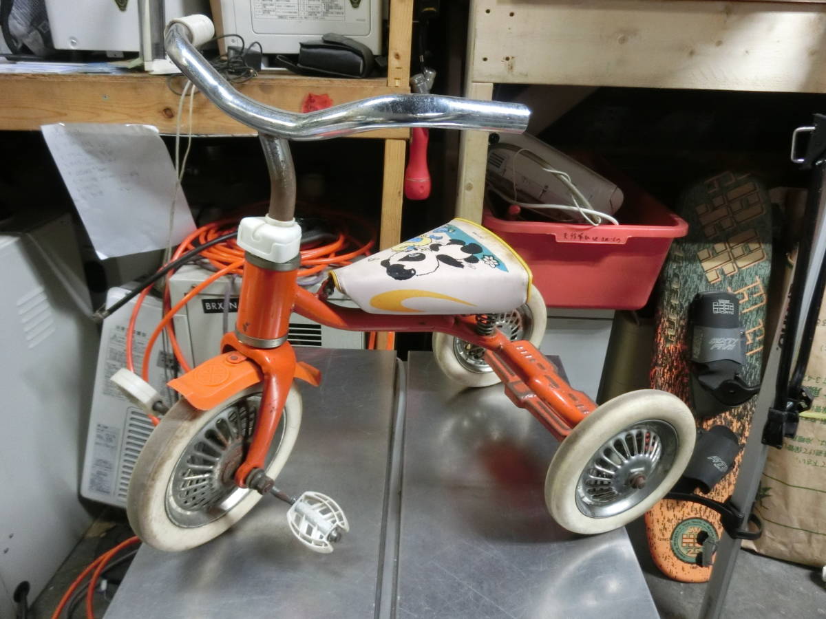 昭和レトロ デットストック 三輪車 昭和レトロ デットストック 三輪車