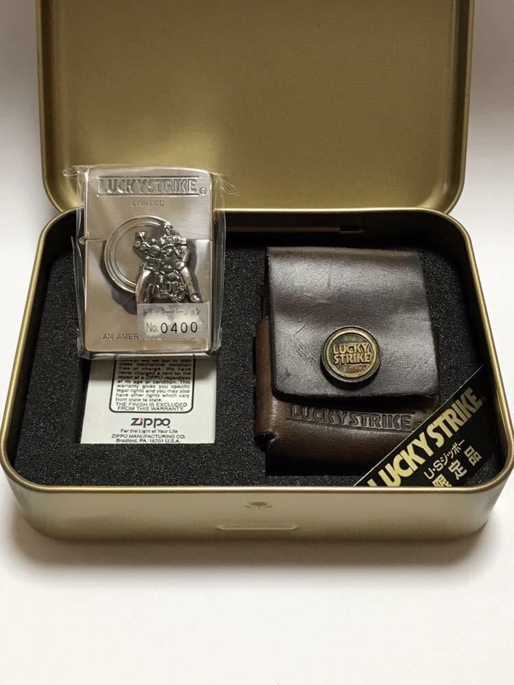 新品未使用品】Zippo Lucky Strike ライター ゴールド 【公式通販】