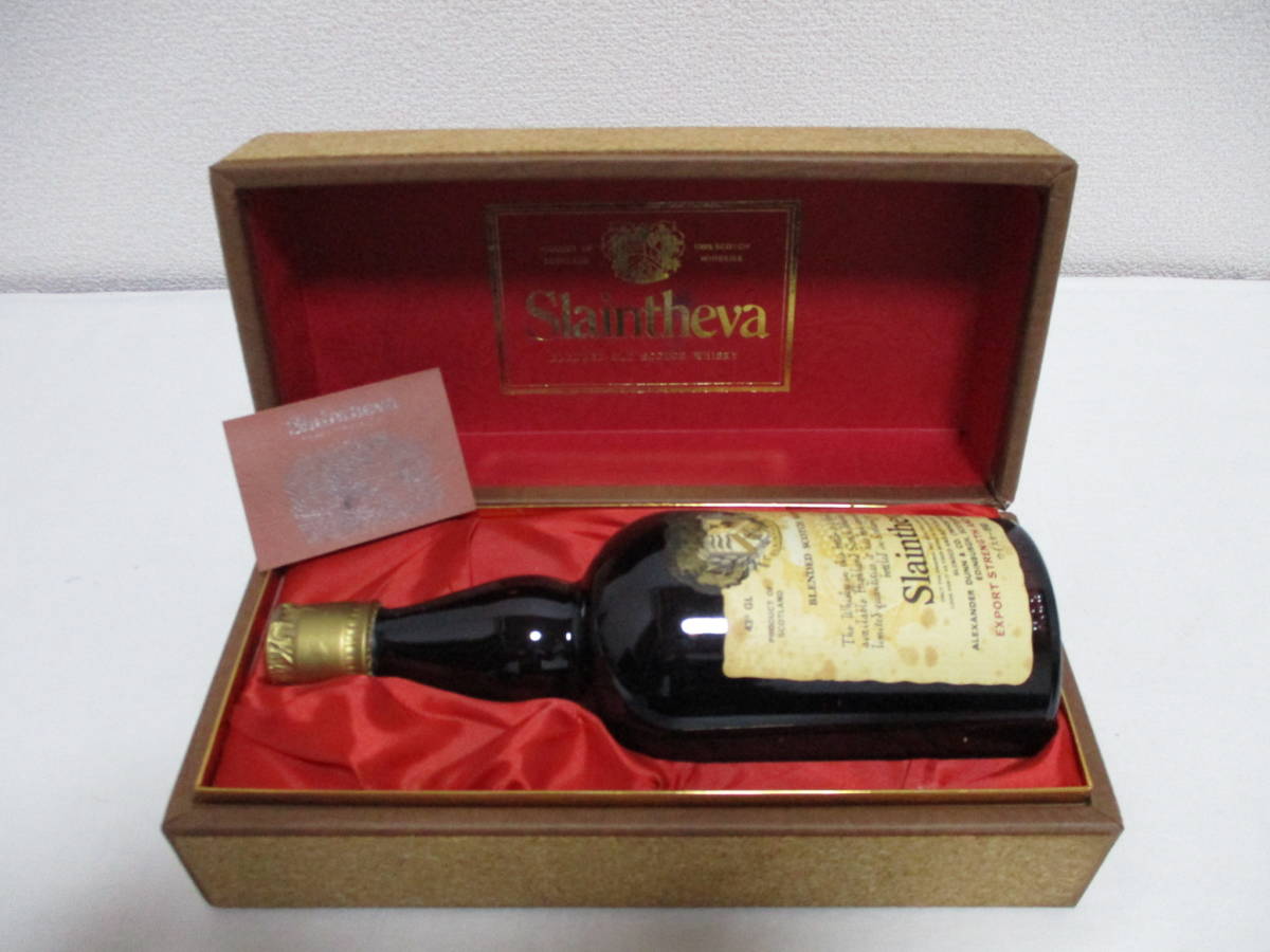 新品】古酒 Slaintheva スランジーバ BLENDED SCOTCH WHISKY ブレン